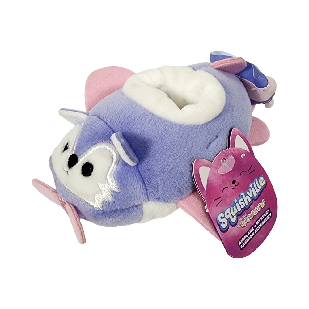 Squishville by Squishmallows Airplane Mystery Fashion Accessory Plush Toy